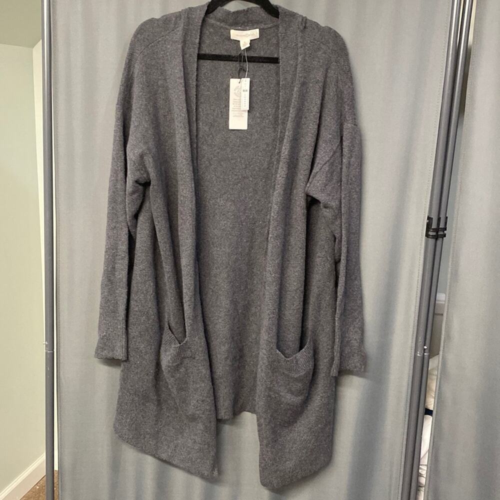 Treasure & Bond open front cardigan with pockets NWT Medium (b23)